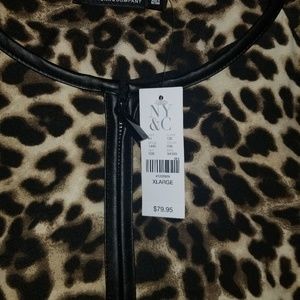 New York & Company Jackets & Coats - Women's Leopard Print Jacket Size XL New York & Company Jackets & Coats - Women's Leopard Print Jacket Size XL